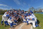 Baseball vs MIT  Wheaton College Baseball vs MIT in the  NEWMAC Championship game. - (Photo by Keith Nordstrom) : Wheaton, baseball, NEWMAC